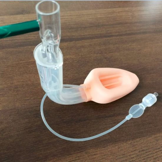 Silicone Laryngeal Mask Airway with Gastric Access with Bite Block