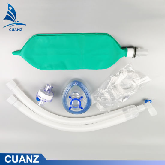 Medical Disposable Silicone Anesthesia Breathing Circuit/Ventilator