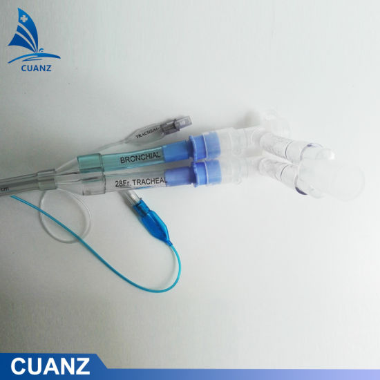 Double Lumen Endo Bronchial Tubes Left and Right Different Sizes ISO Manufacturer